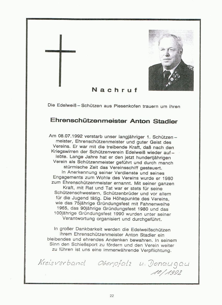 1992 Nachruf Anton Stadler