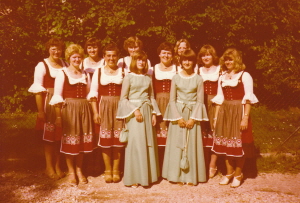 1978 Fahnenweihe in Obertraubling