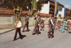 1978 Fahnenweihe in Obertraubling