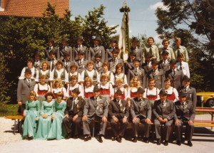 1978 Fahnenweihe in Obertraubling
